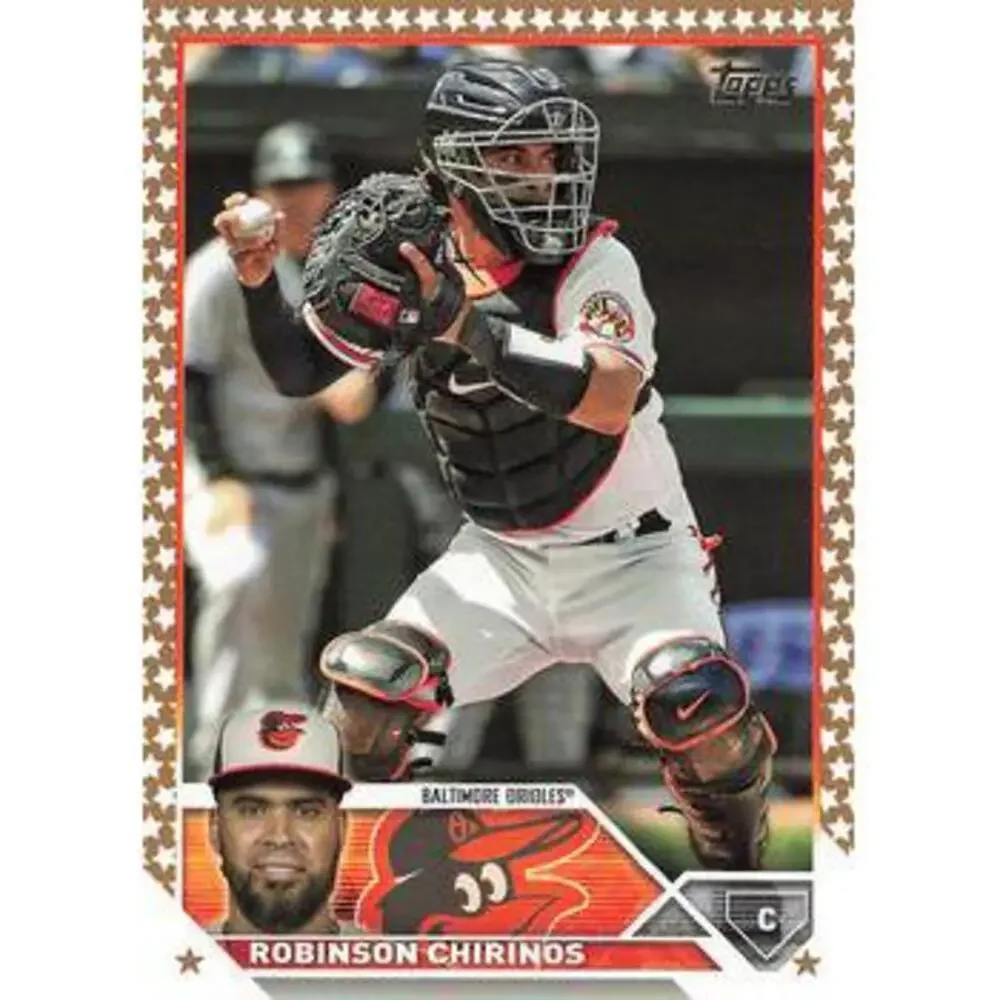 2023 Topps Gold Star Gold Star Robinson Chirinos #620 Baltimore Orioles